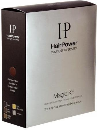 Immagine prodotto Hairpower Set magico marrone medio (Marrone medio)