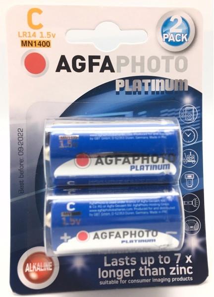 Actual product image AGFAPHOTO Alkaline Extreme Power (2 pcs., C)