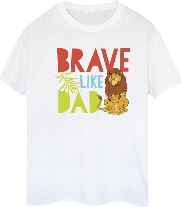 Immagine prodotto Disney The Lion King Brave Like Dad Maglietta Ampia Donna (4XL)
