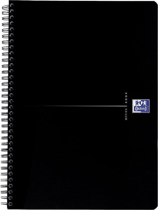 Immagine prodotto Oxford Libro a spirale Smart Black (A5, Nessuna, Copertina morbida)