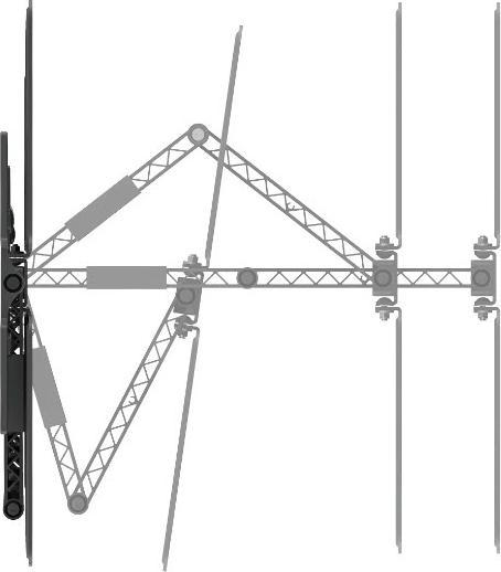Produktbild Hama TV-Wandhalterung, OLED, flach, schwenkbar, ausziehbar, 229cm (90") bis 50kg (Wand, 90", 50 kg)