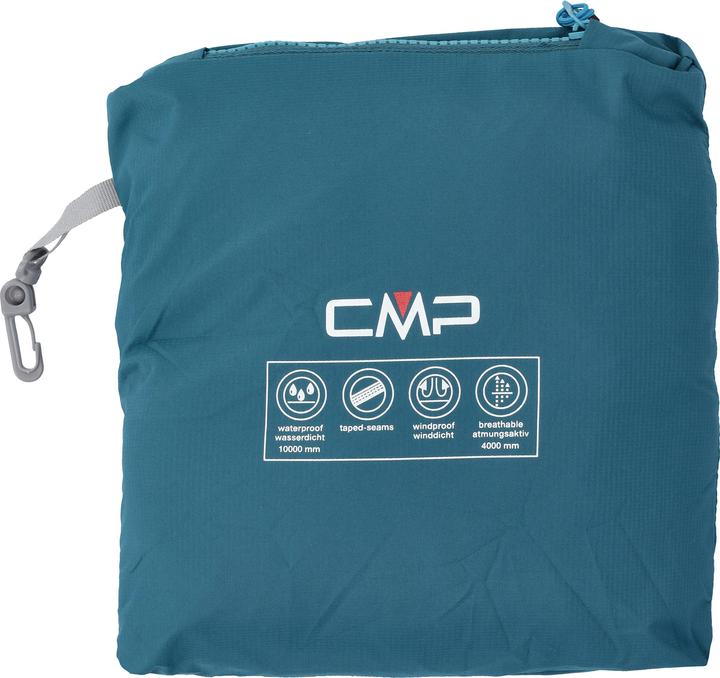 Actual product image CMP Campagnolo Hoodie Button Rain Jacket (3XL)