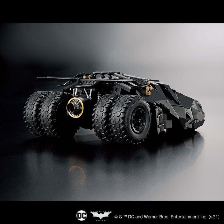 Actual product image Banpresto Model Kit Batman Begins Batmobile 1/35