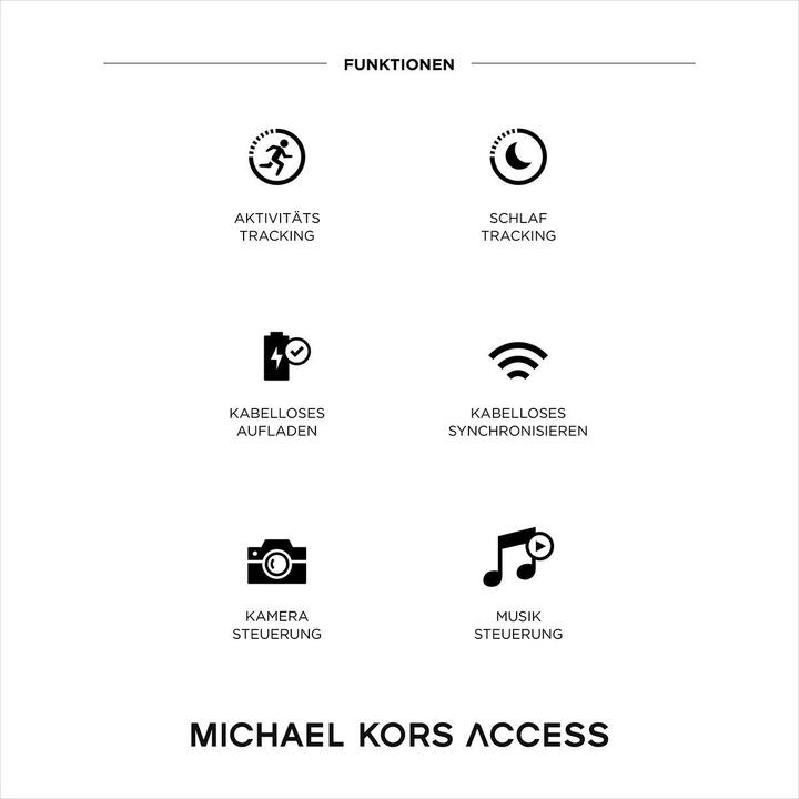 Produktbild Michael Kors Slim Runway Connected (Hybrid Uhr, Analoguhr, 42 mm)