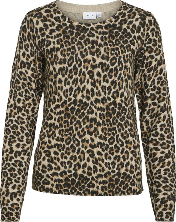 Vila Print Strickpullover