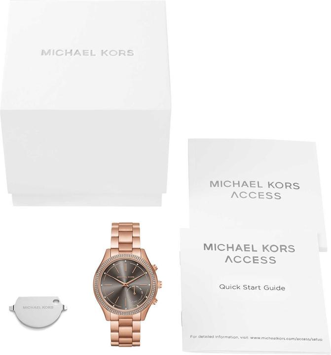 Produktbild Michael Kors Slim Runway Connected (Hybrid Uhr, Analoguhr, 42 mm)