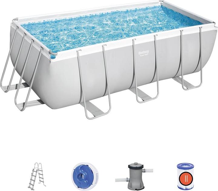 Produktbild Bestway Rectangular Frame Pool (412 x 201 x 122 cm)