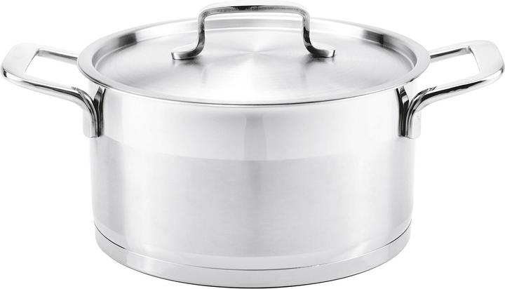 Actual product image Krüger Roasting pot 'Crete (20 cm, Casserole + Stewpot, Stainless steel)