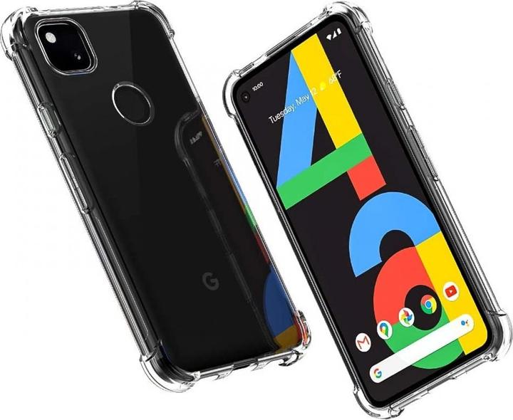 Immagine prodotto Screenguard Google Pixel 4a Cover Cristallo Morbido Airbag Paraurti (Google Pixel 4a)