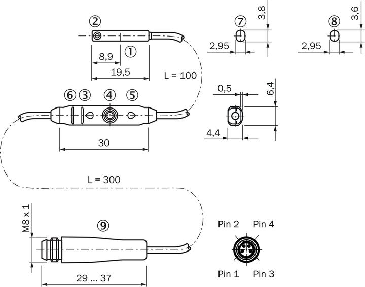 Produktbild Sick MZ2Q-CSSPSKP0 Zylindersensor magnetisch