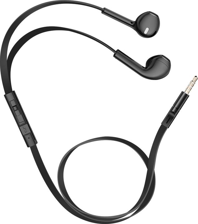 Actual product image xO wired earphones EP68 jack 3,5 mm black (Cable)