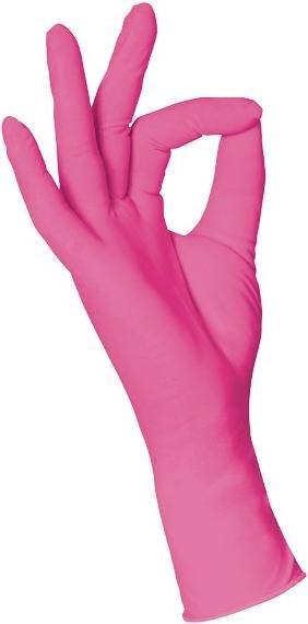 Actual product image Style Tuttifrutti nitrile gloves colour mix Small (S)