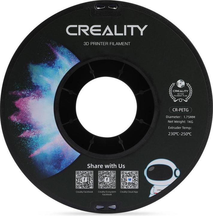 Immagine prodotto Creality Filament (PETG, 1.75 mm, 1000 g, Blu)