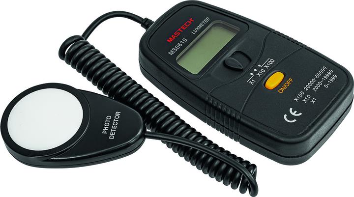 Produktbild Steffen 'MASTECH Luxmeter Digital MS6610 (0-50'000lx) sw'