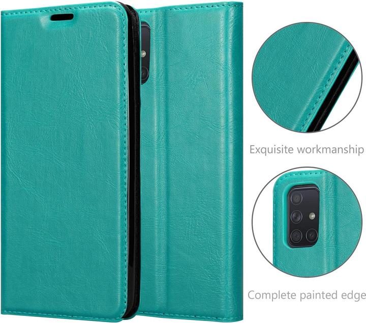 Actual product image Cadorabo Book Invisible Magnet Cover (Samsung Galaxy A72 5G)
