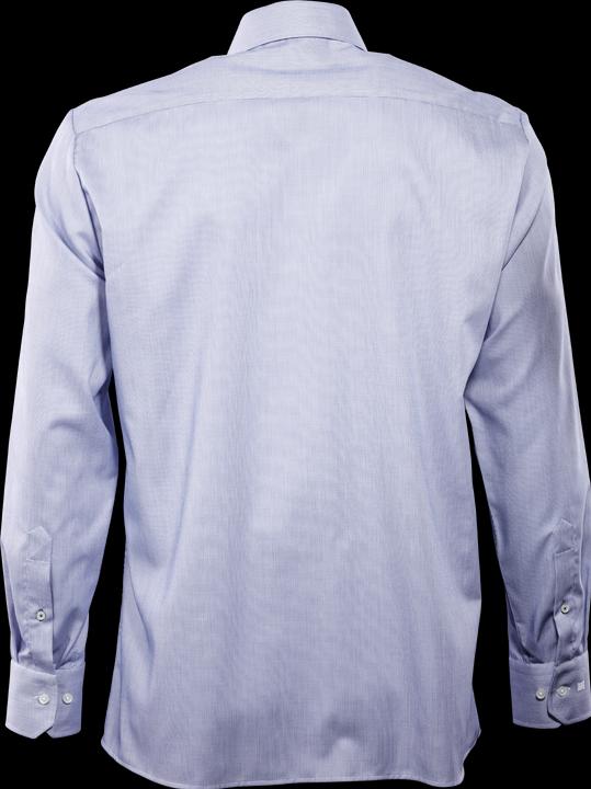 Produktbild The Basics Hemd Modern Fit Hai bügelleicht print white (S)