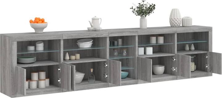 Immagine prodotto VidaXL Credenza con luci LED (283 x 37 x 67 cm)