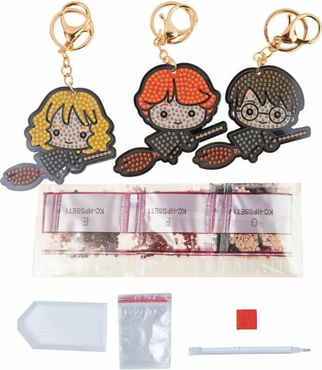 Immagine prodotto Craft Buddy Amici volanti, portachiavi in cristallo 3 pezzi