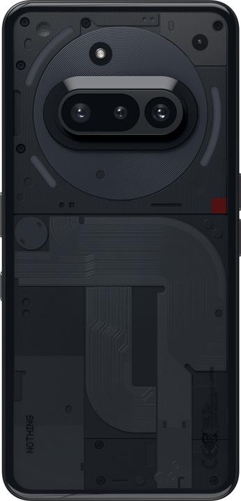 Actual product image Nothing Phone (3a) (256 GB, Black, 6.77", Dual SIM, 50 Mpx, 5G)