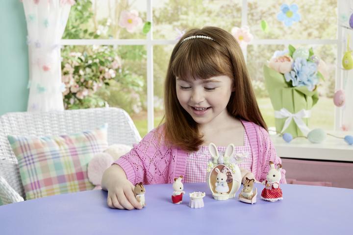 Produktbild Sylvanian Families Babyhasen Osterspass Spielset