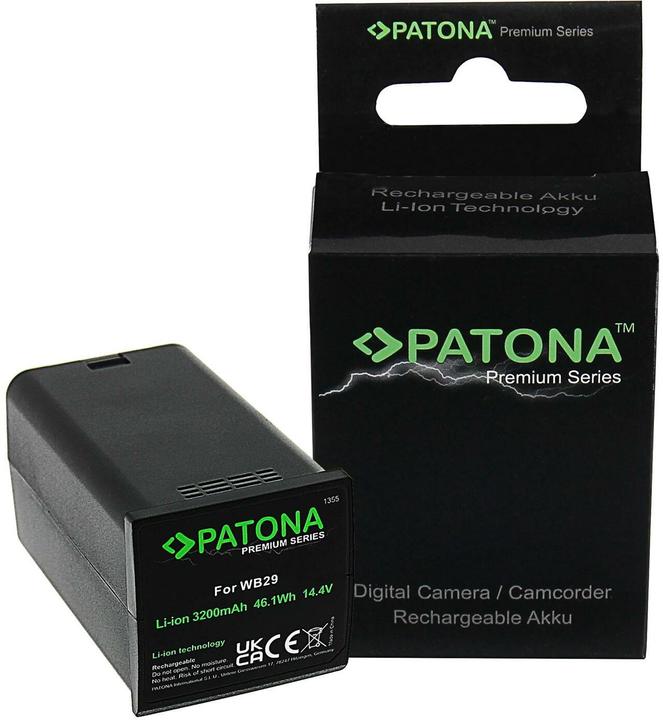 Image du produit Patona Batterie Premium pour Godox AD200 Pro (Batterie de l'appareil photo)
