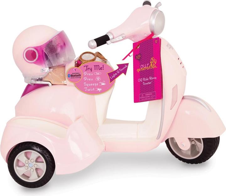 Produktbild Our Generation Scooter mit abnehmbarem Seitenwagen