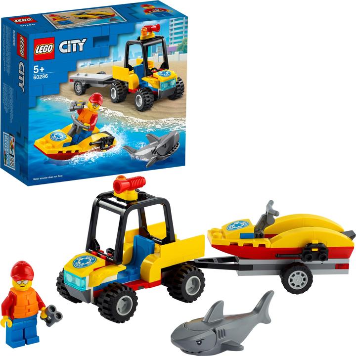 Image du produit LEGO Quad de sauvetage sur la plage (60286, LEGO City)