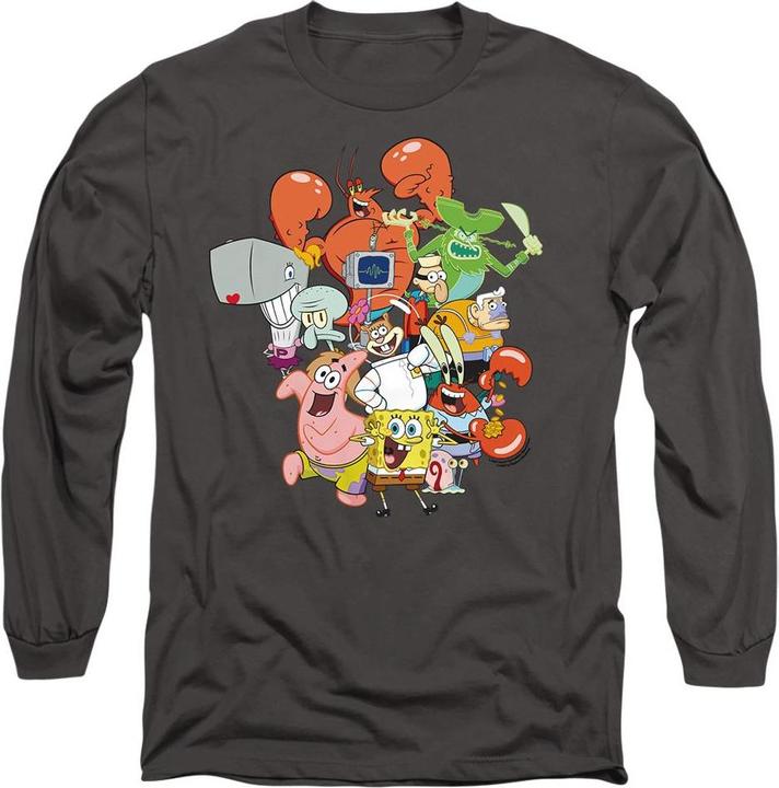 Image du produit Spongebob Squarepants - T-shirt THE WHOLE GANG - Adulte (M)