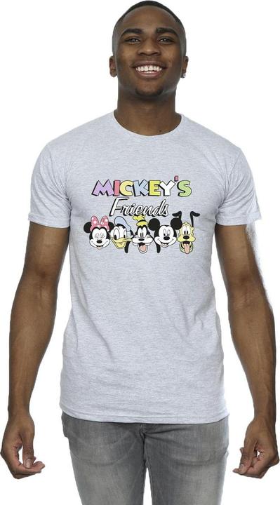 Immagine prodotto Disney Mickey Mouse And Friends Faces Maglietta Uomo (XL)
