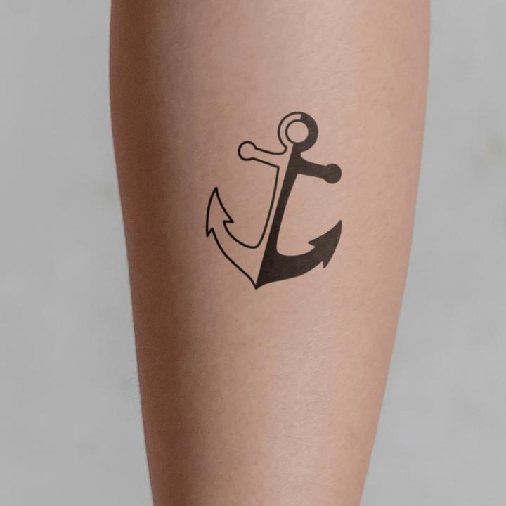 Produktbild minink Temporäres Tattoo – Anker