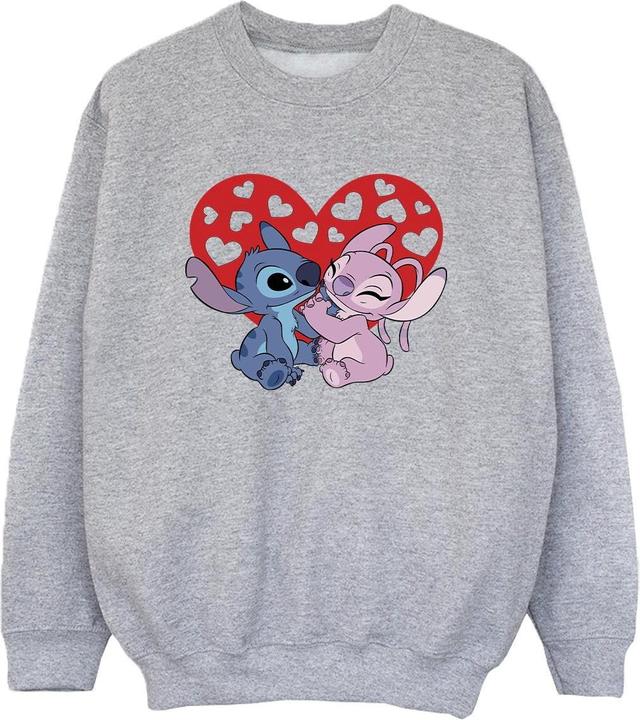 Disney Lilo & Stitch Hearts Sweatshirt Jungen