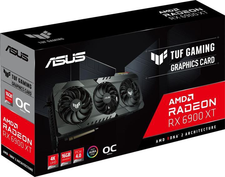 Actual product image ASUS TUF GAMING Radeon RX 6900 XT OC Edition (16 GB)