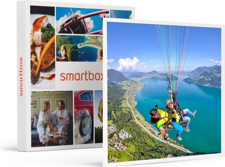 Produktbild Smartbox 20-minütiger Gleitschirmflug am Vierwaldstättersee für 1 Person (1 Pers.)