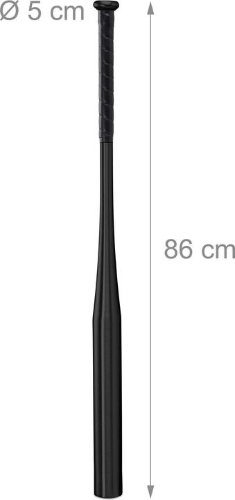 Actual product image Relaxdays Baseball bat (34")
