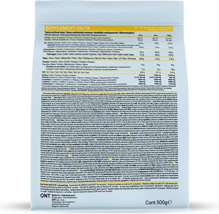 Nährwerte und Zutaten QNT Light Digest (Banane, 1 Stk., 500 g)