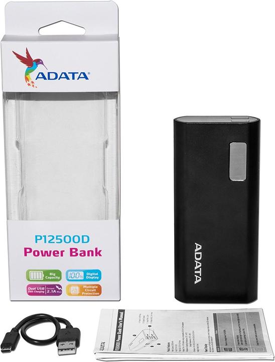 Immagine prodotto Adata P12500d (12500 mAh, 45 Wh)