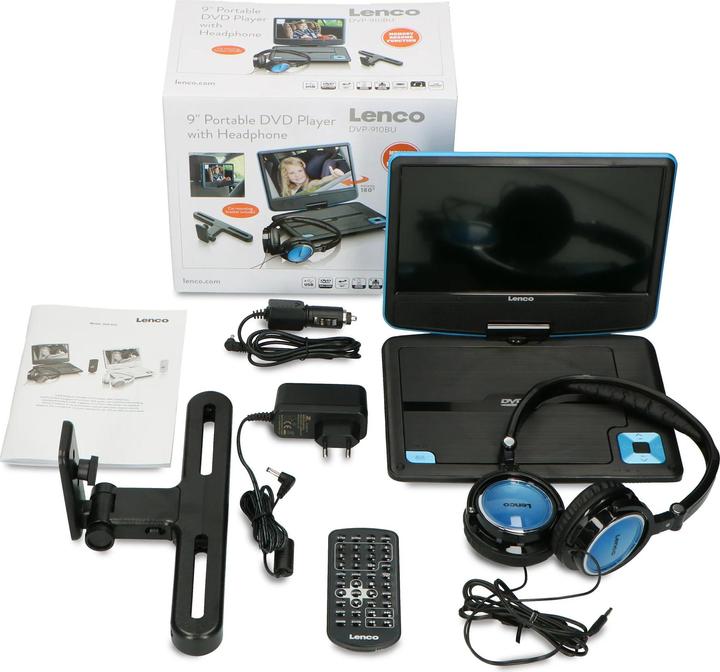 Productafbeelding Lenco DVP-910 (Draagbare DVD speler)