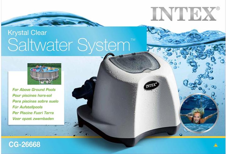 Actual product image Intex Krystal Clear QS501