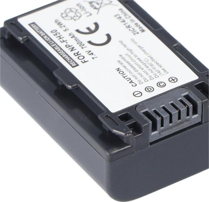 Immagine prodotto AccuCell Batteria NP-FH50 di Sony, serie H (Accumulatore di carica elettrica)