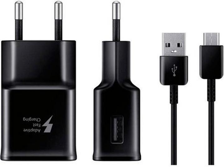 Immagine prodotto Samsung Adattatore di ricarica USB con funzione di ricarica rapida + cavo micro USB EP-TA20 (15 W)
