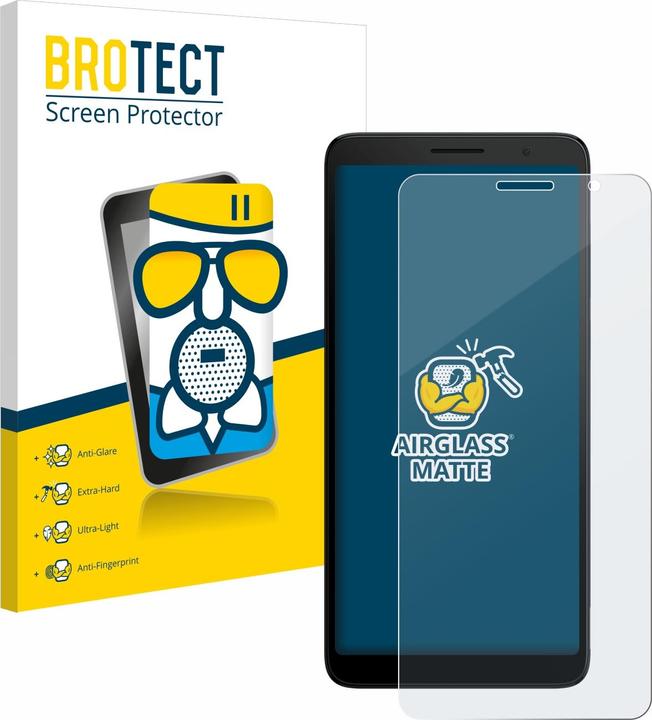 Produktbild BROTECT AirGlass Panzerglasfolie Matt (1 Stück, HTC Desire 501)