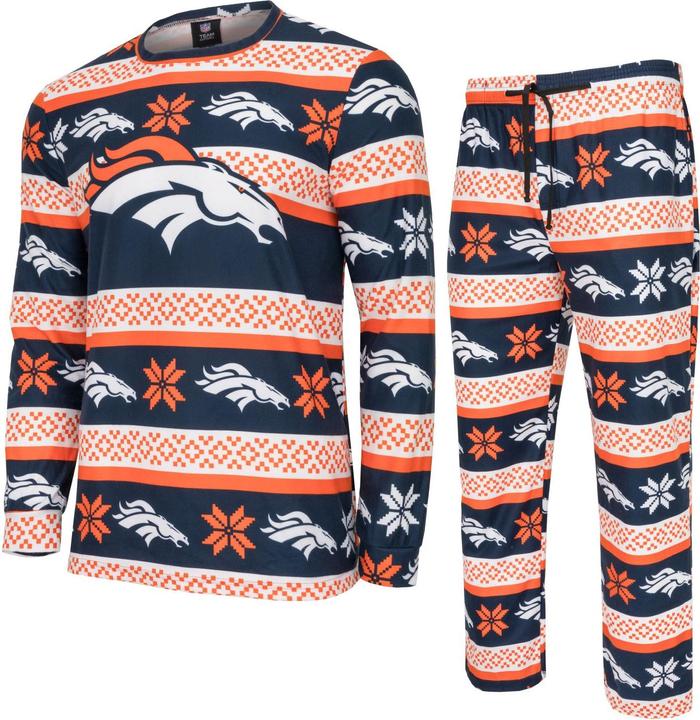 Produktbild Foco NFL Winter XMAS Pyjama Schlafanzug Denver Broncos - M (M)