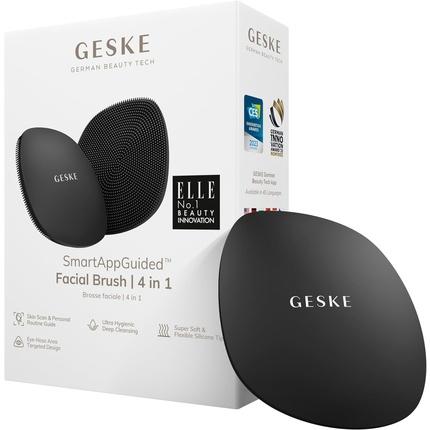 Produktbild Konjac Sponge Szczoteczka do czyszczenia twarzy 4w1 Geske z Aplikacją (szary)