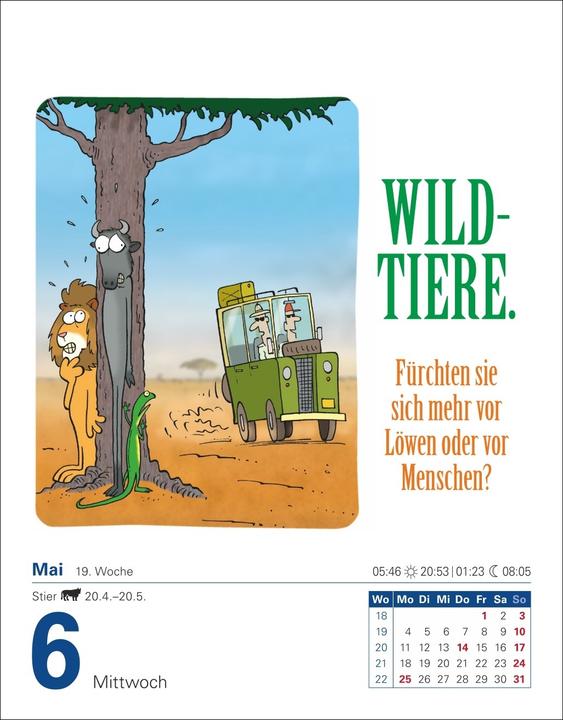Actual product image Harenberg Was so nicht im Lexikon steht Tagesabreisskalender 2026 - Kuriositäten, Histörchen und merkwürdige (German)