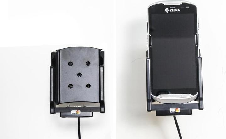 Produktbild Brodit KFZ-Ladestation, TS, TC5X KFZ-Ladestation, Kugelgelenk (Tilt Swivel), inkl.: KFZ-Netzteil (12/24 V)