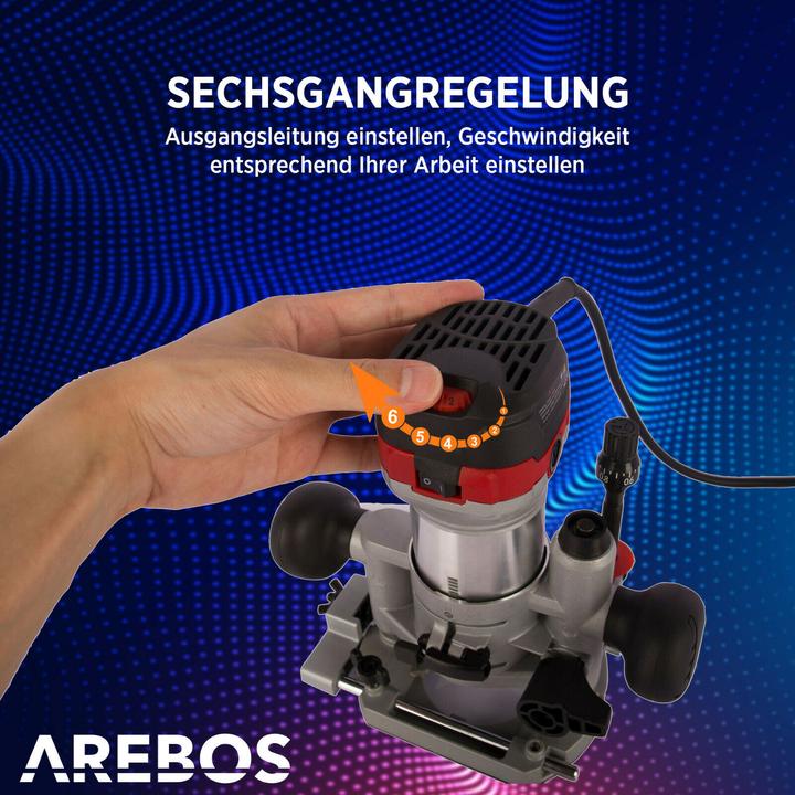 Produktbild Arebos Oberfräse