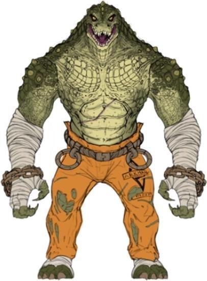 Produktbild Batman Giant Figures 30 cm - Killer Croc