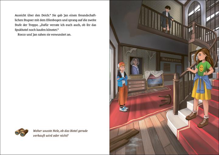 Immagine prodotto Loewe Die Küstencrew (Band 3) - Diebstahl am Deich (Tedesco, Angolo bandixen, Libri per bambini Loewe, Nathalie Kranich, 2023)