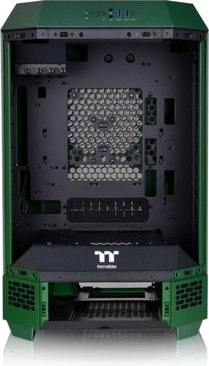 Actual product image Thermaltake The Tower 300 Racing Green (mATX, Mini-ATX)