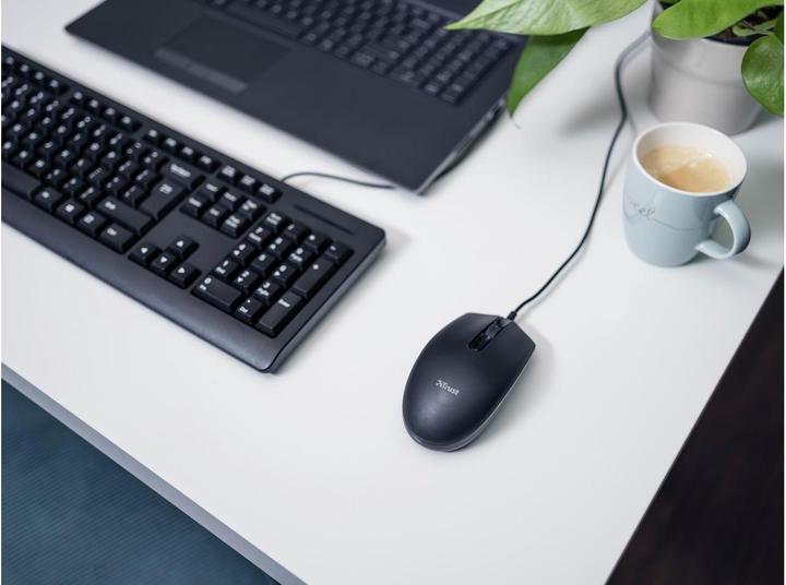 Actual product image Trust TM-101 Mouse right- and left-handed (Cable)